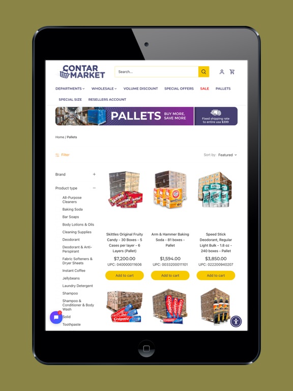 Contarmarket iPad screenshot 4 - Shopping app