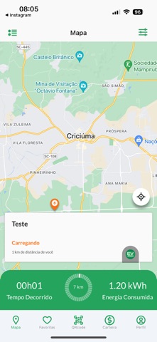 Alumbra EV Charger screenshot