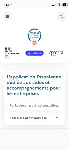 Essonne Solutions Entreprises screenshot