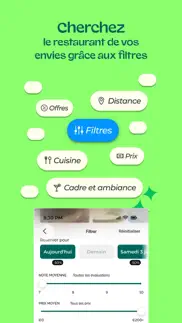 thefork. guide de restaurants iPhone Captures Décran 3