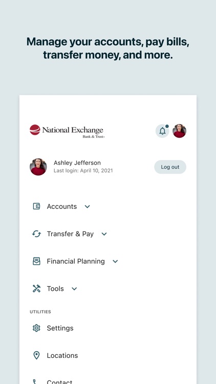 National Exchange Bank Mobile screenshot-3