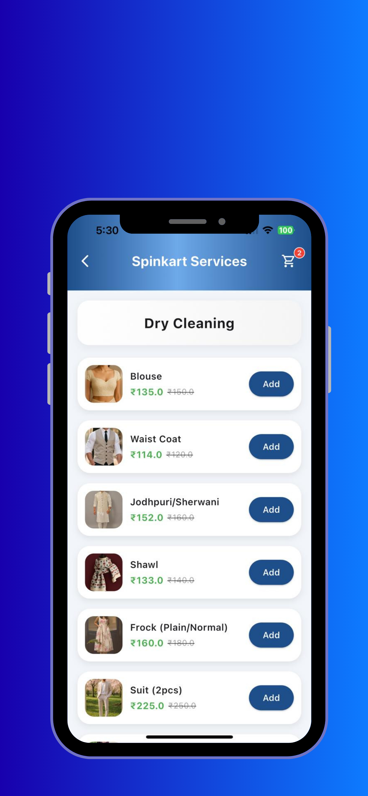 Spinkart A preminum laundry screenshot 8