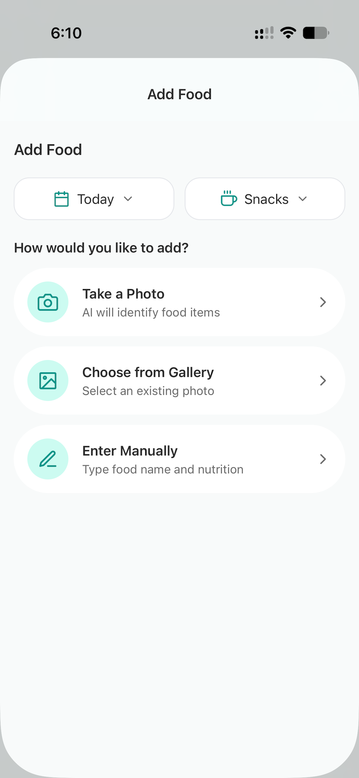 EatLogs AI - Food & Calories screenshot 2