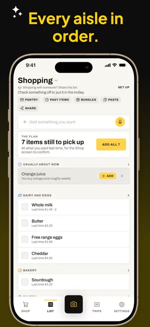 Tallycart: Grocery & Budget screenshot 4