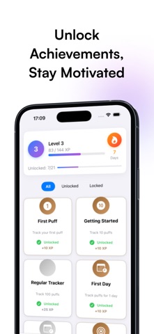 Stop Smoking Tracker: QuitNow Screenshot 4 of 5