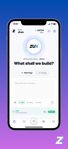 ZUX APP Screenshot 4 of 5