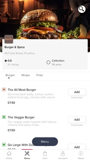 Burger & Spice screenshot 2