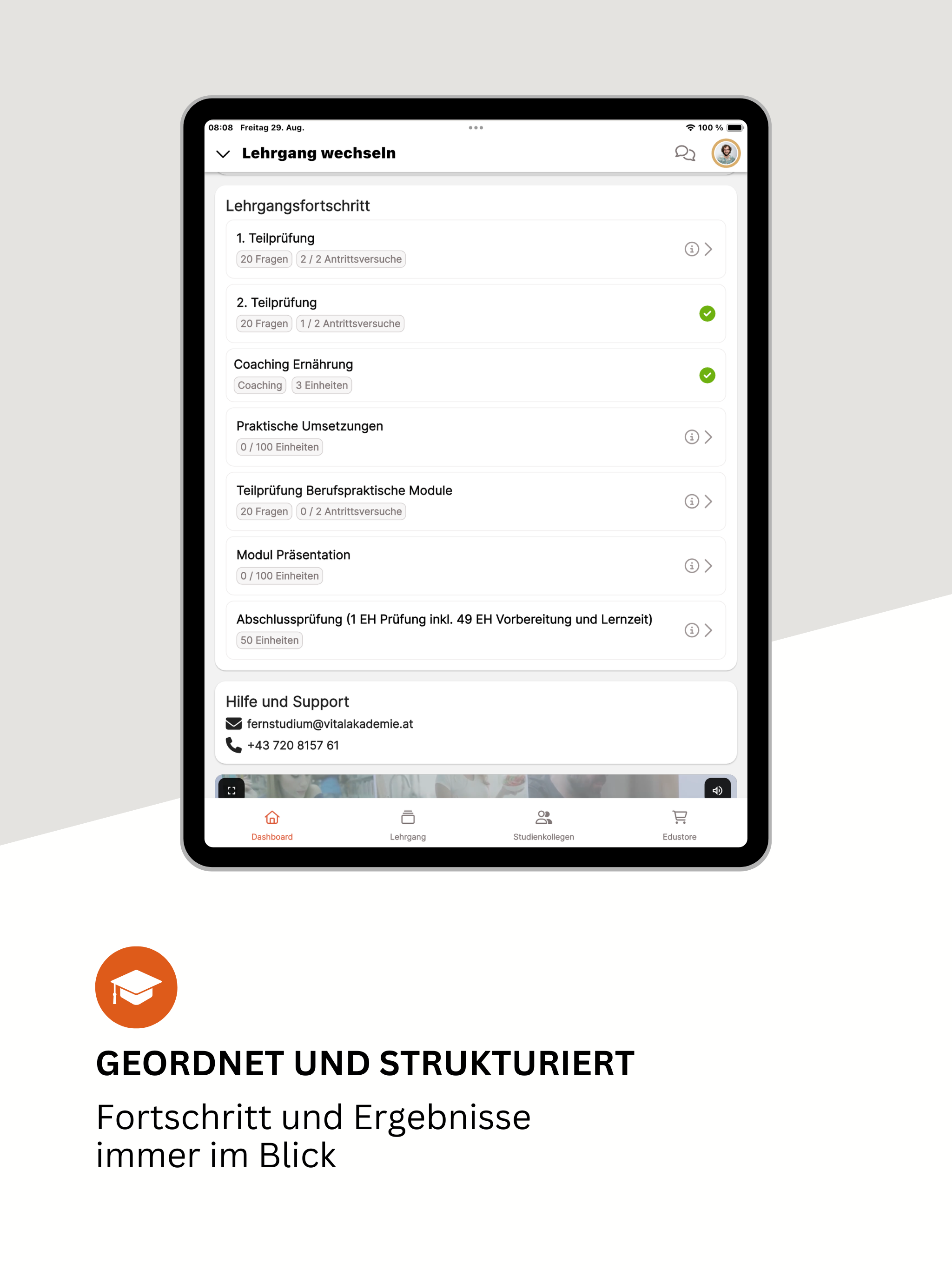 Vitalakademie Learn@Home