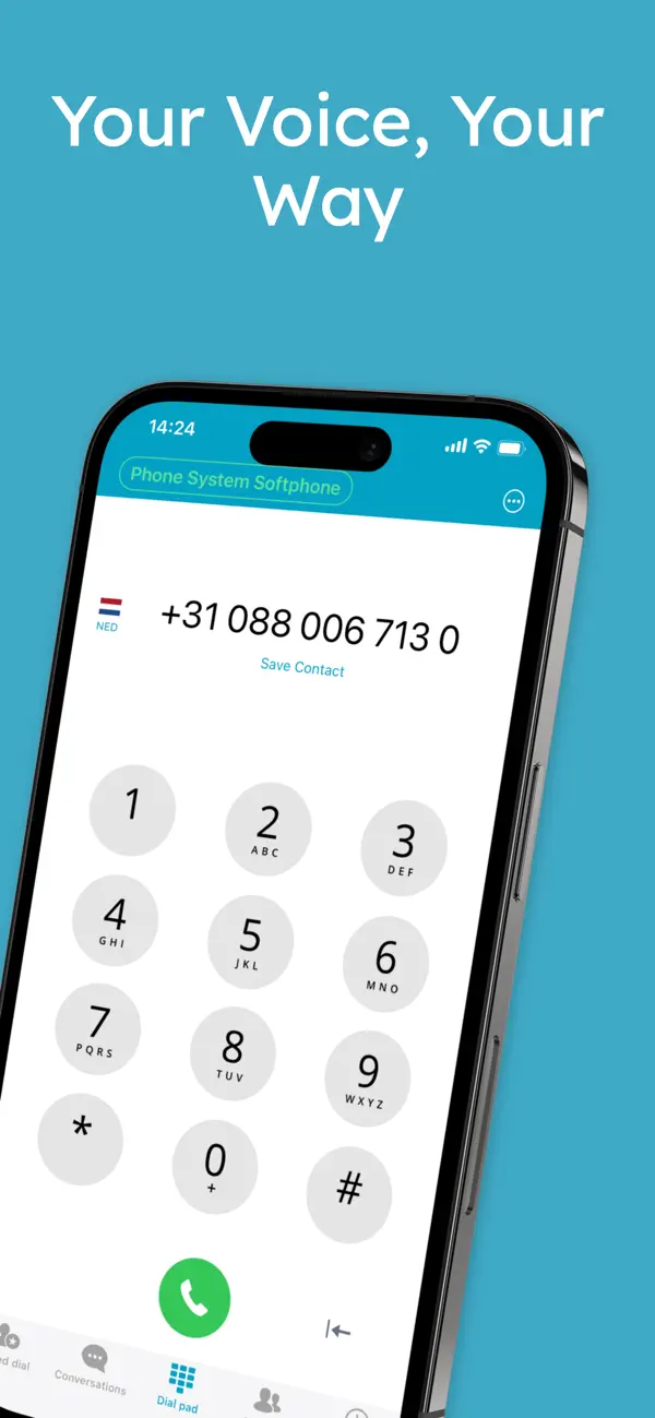 Screenshot #2 pour Phone System Softphone (IPBM)