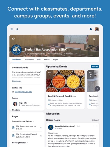 UCLA MyLaw iPad screenshot
