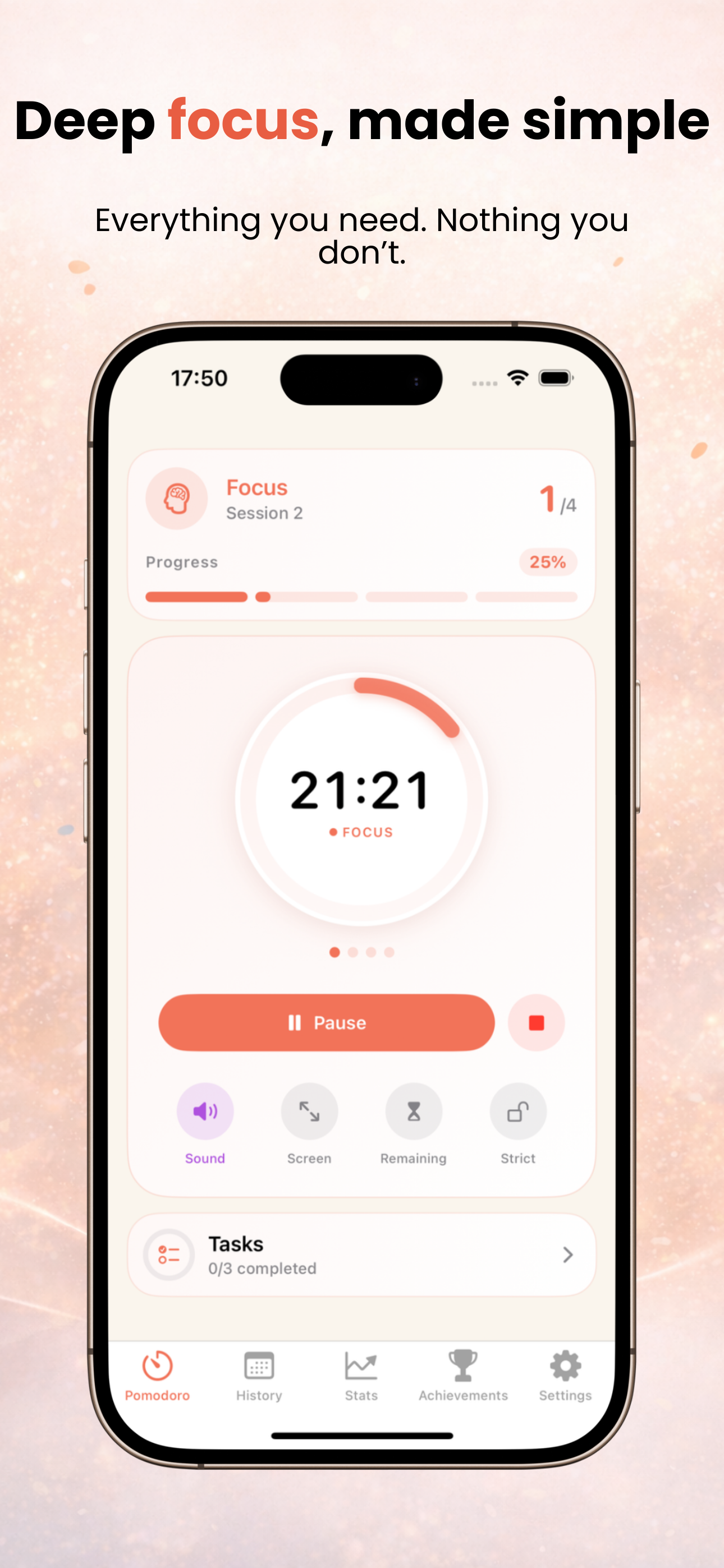 Pomocycle - Pomodoro Timer screenshot 2