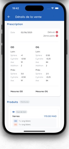 OpticWizard: Gestion Optique screenshot