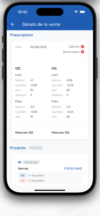 OpticWizard: Gestion Optique Screenshot 2 of 4