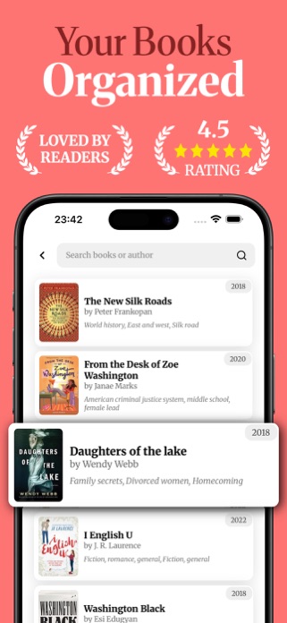 Book Tracker & Log - ReadList Screenshot 3 of 6