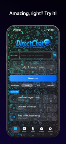 No Save to Send WA: DirectChat Screenshot 6 of 6
