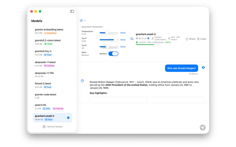 App screenshot