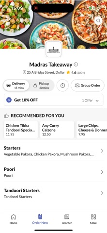 Madras Takeaway Screenshot 2 of 4