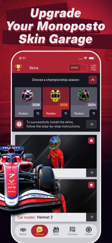 Skins for Monoposto screenshot