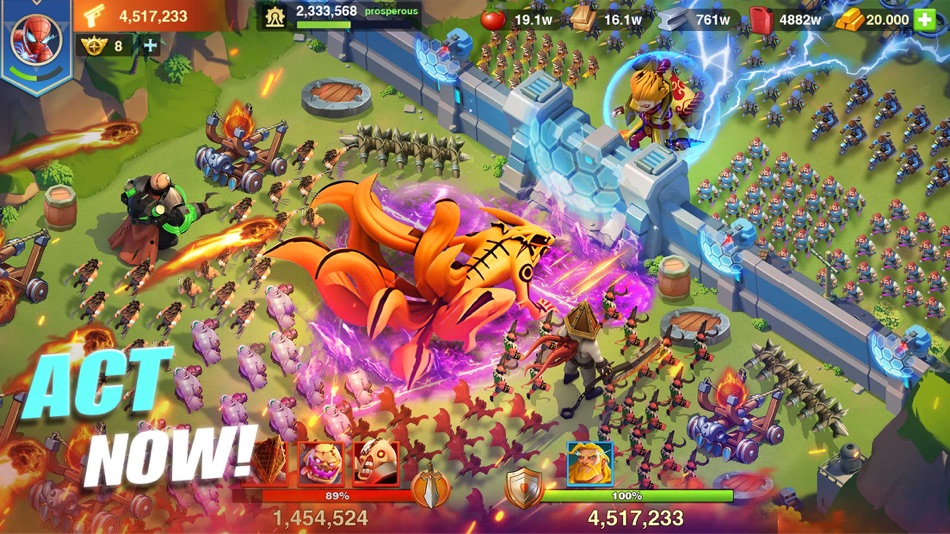 #3. Last Survival: Clash Hero SLG (iOS) 由: 梦玲 陈