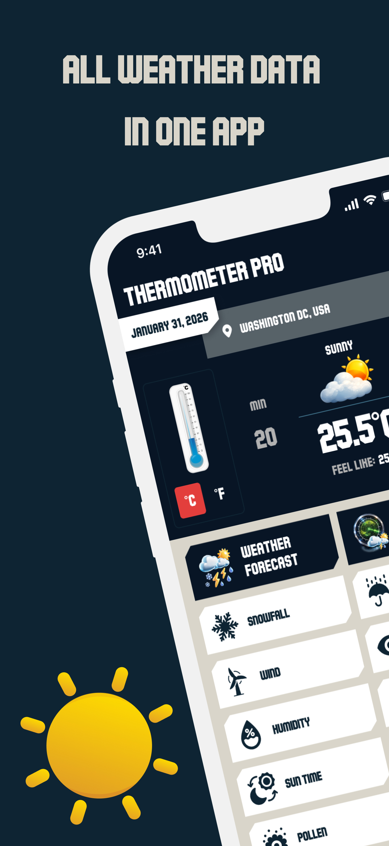 Thermometer: Weather Forecast