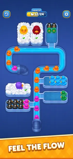 Quack Sort: Loop Puzzle screenshot 4