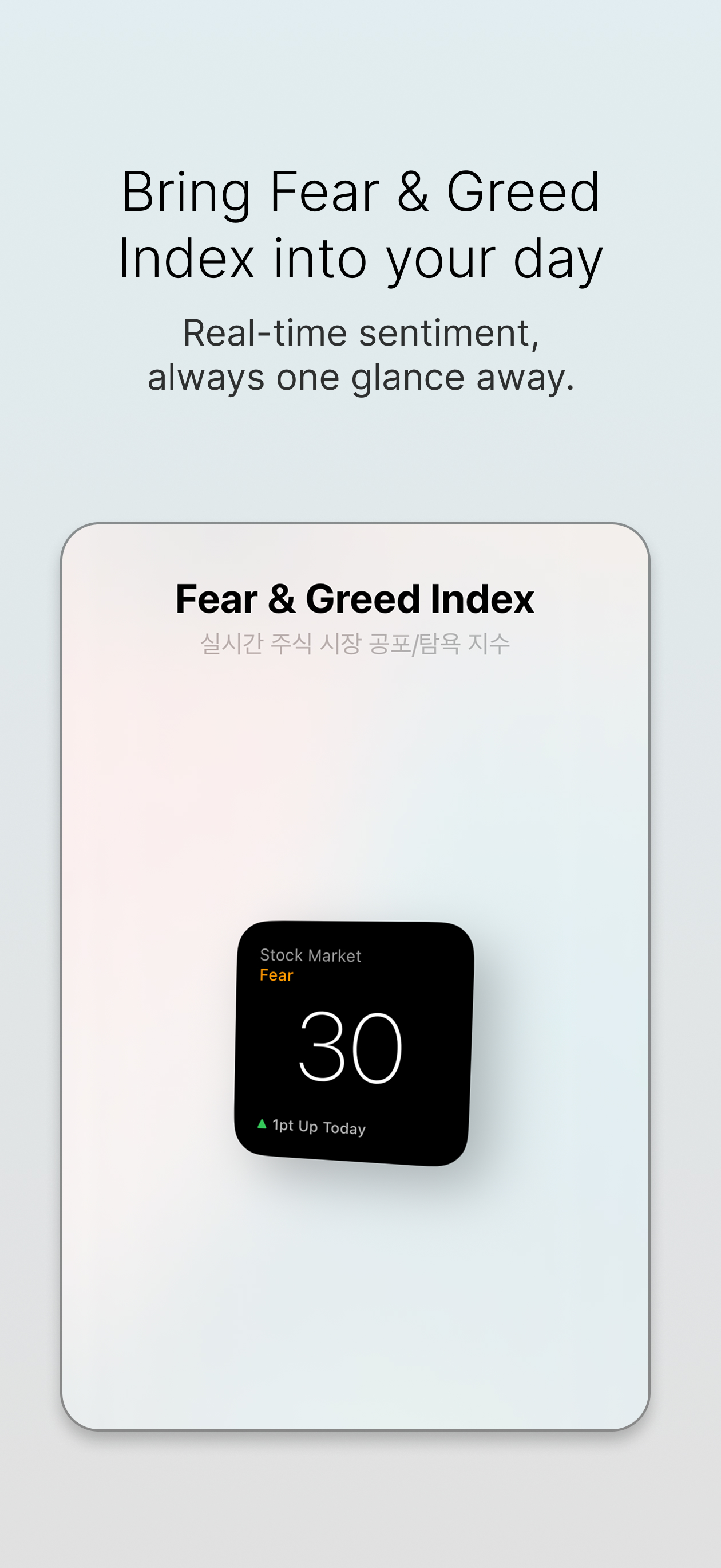 Bubble Index