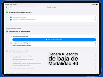 Ruta 73 - Pensiones iPad screenshot