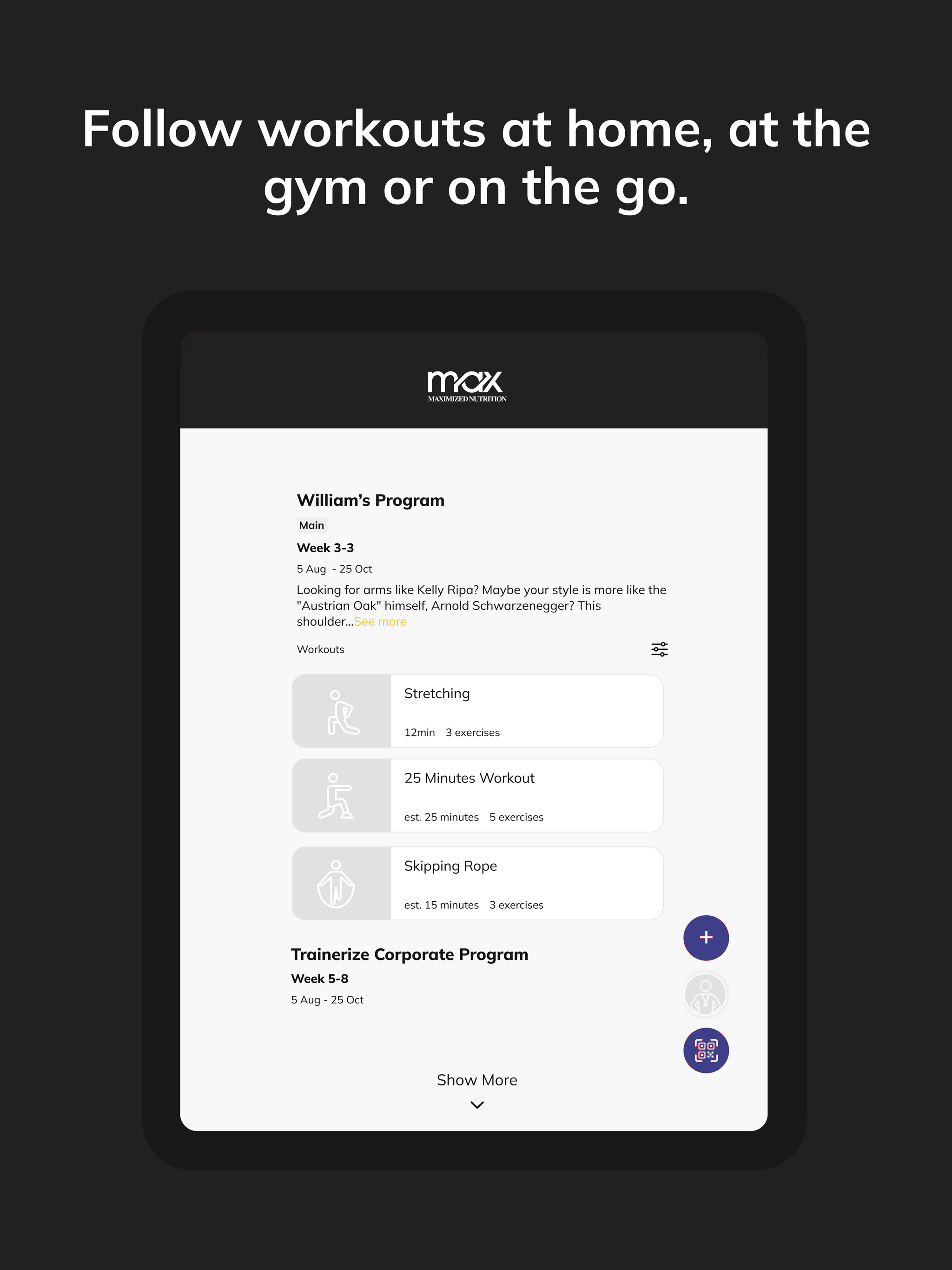 Maximized Nutrition screenshot 9