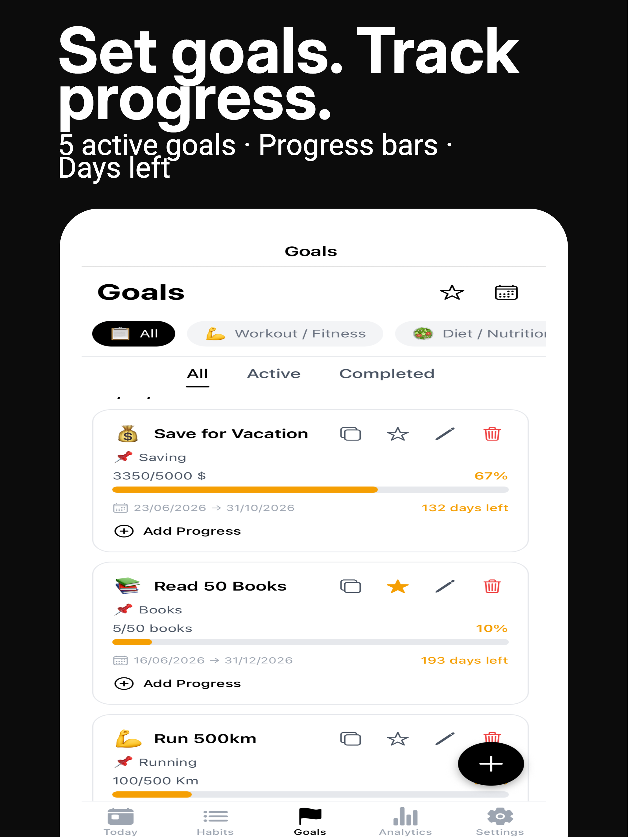 LifeTrack: Habits & Goals screenshot 10