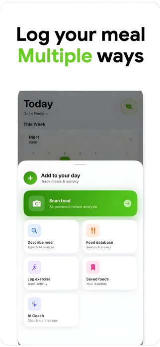 Leaf: AI Calorie Tracker Diet Screenshot 6 of 7