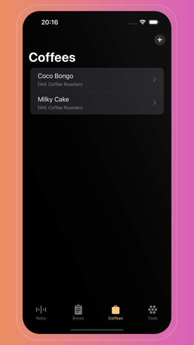 Aroma - Coffee Journal Screenshot
