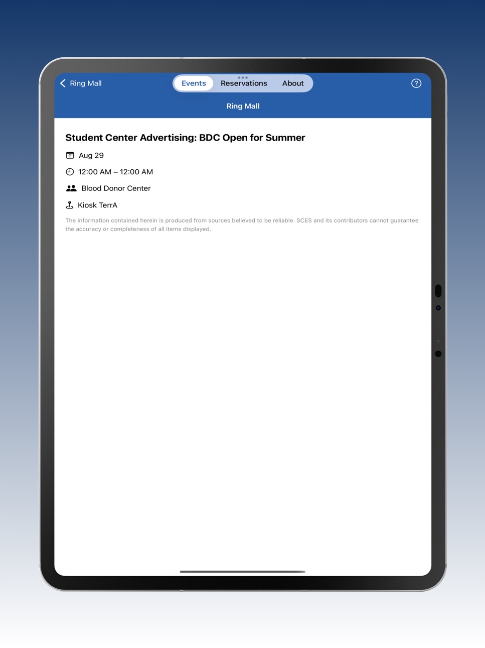 iPad screenshot