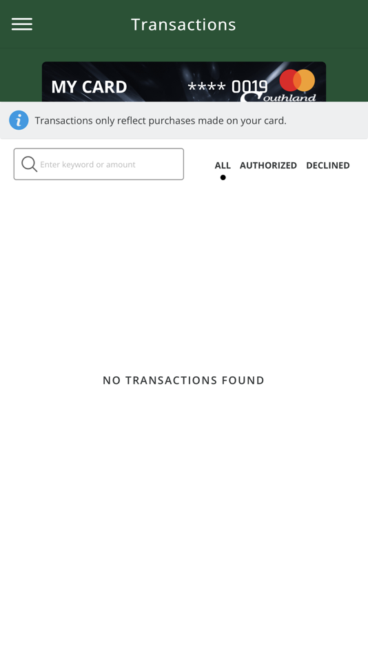 #3. SFCU CardControl+ (iOS) Ved: Southland Federal Credit Union