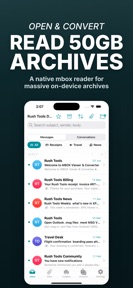 MBOX Reader · Opener · Convert screenshot