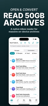 MBOX Reader · Opener · Convert screenshot 2