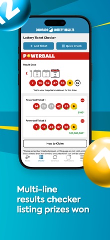 Colorado Lottery Numbers screenshot