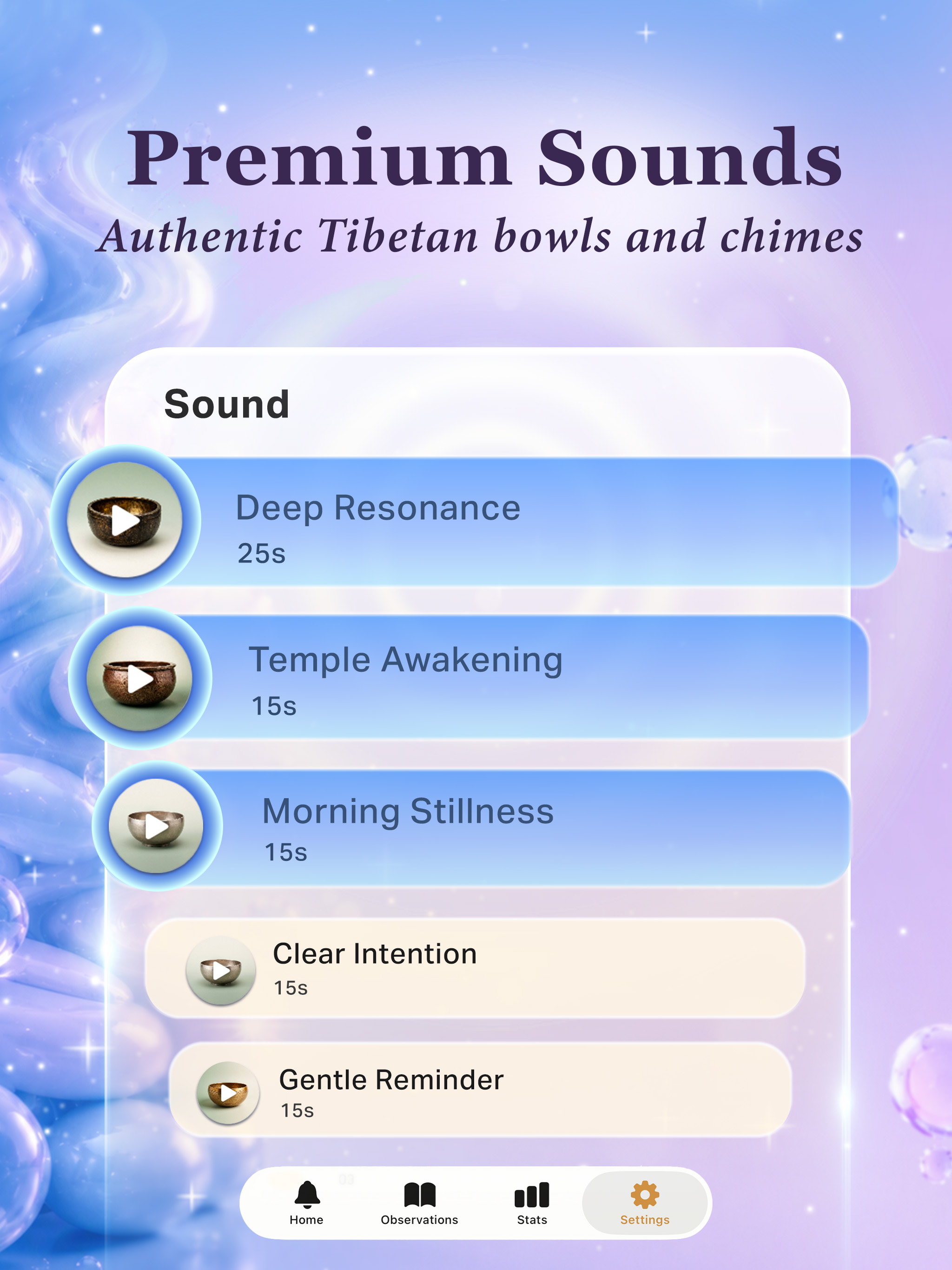 Zen Bell: Meditation Journal screenshot 10