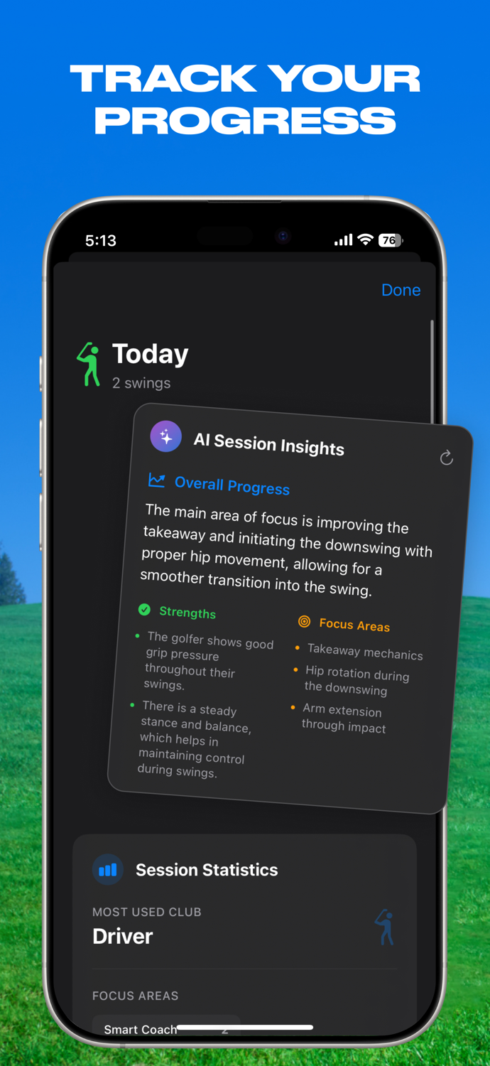 Golf Wink AI Swing Coach
