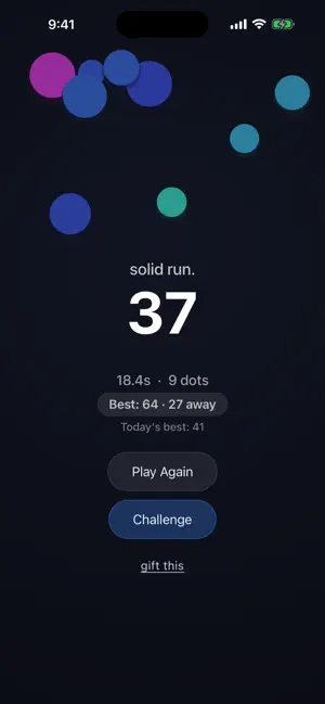 dots: tap to survive screenshot 3
