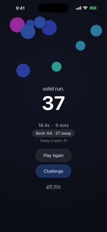 dots: tap to survive Screenshot 3 of 3