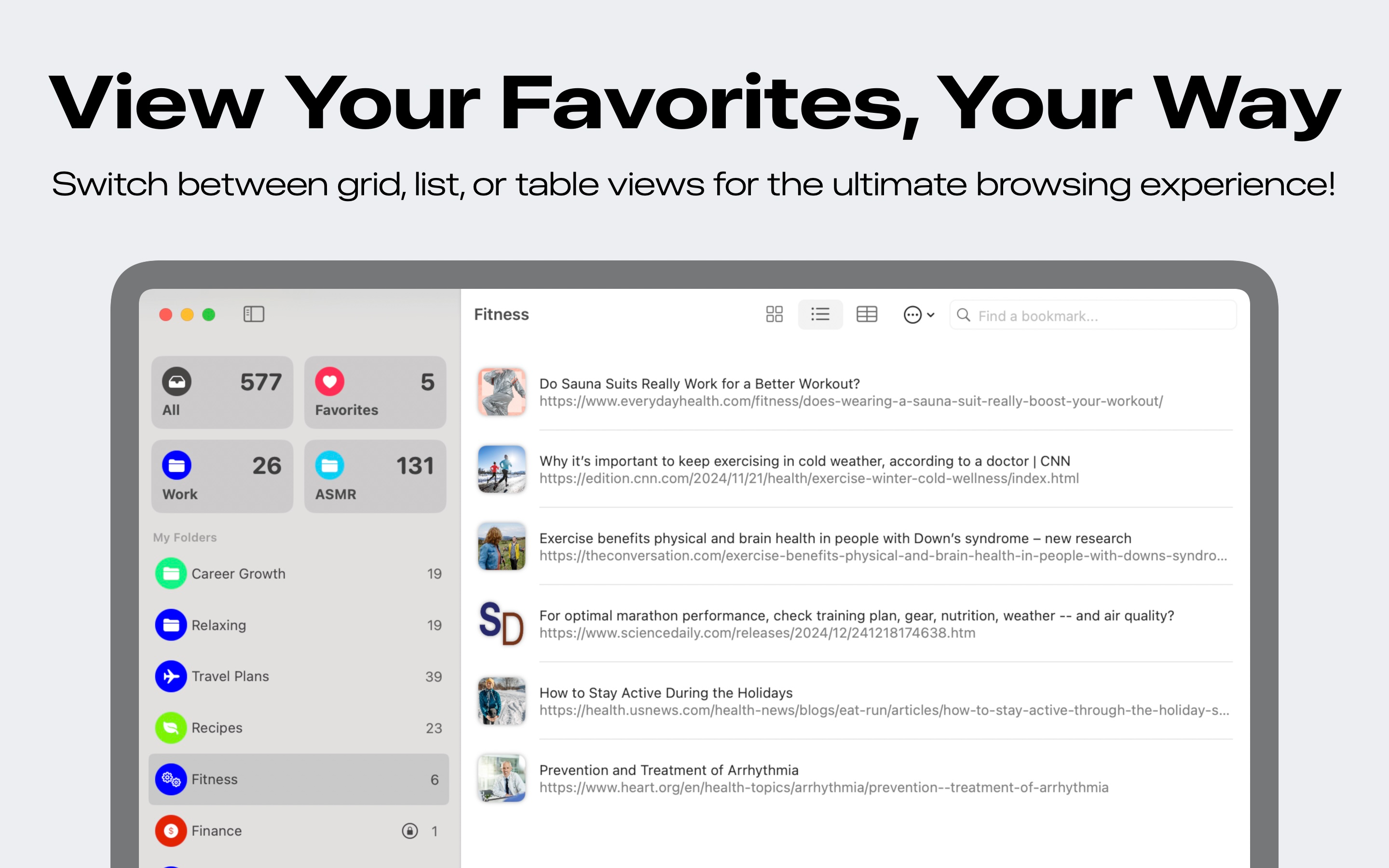 Bookmarks Safe screenshot 14