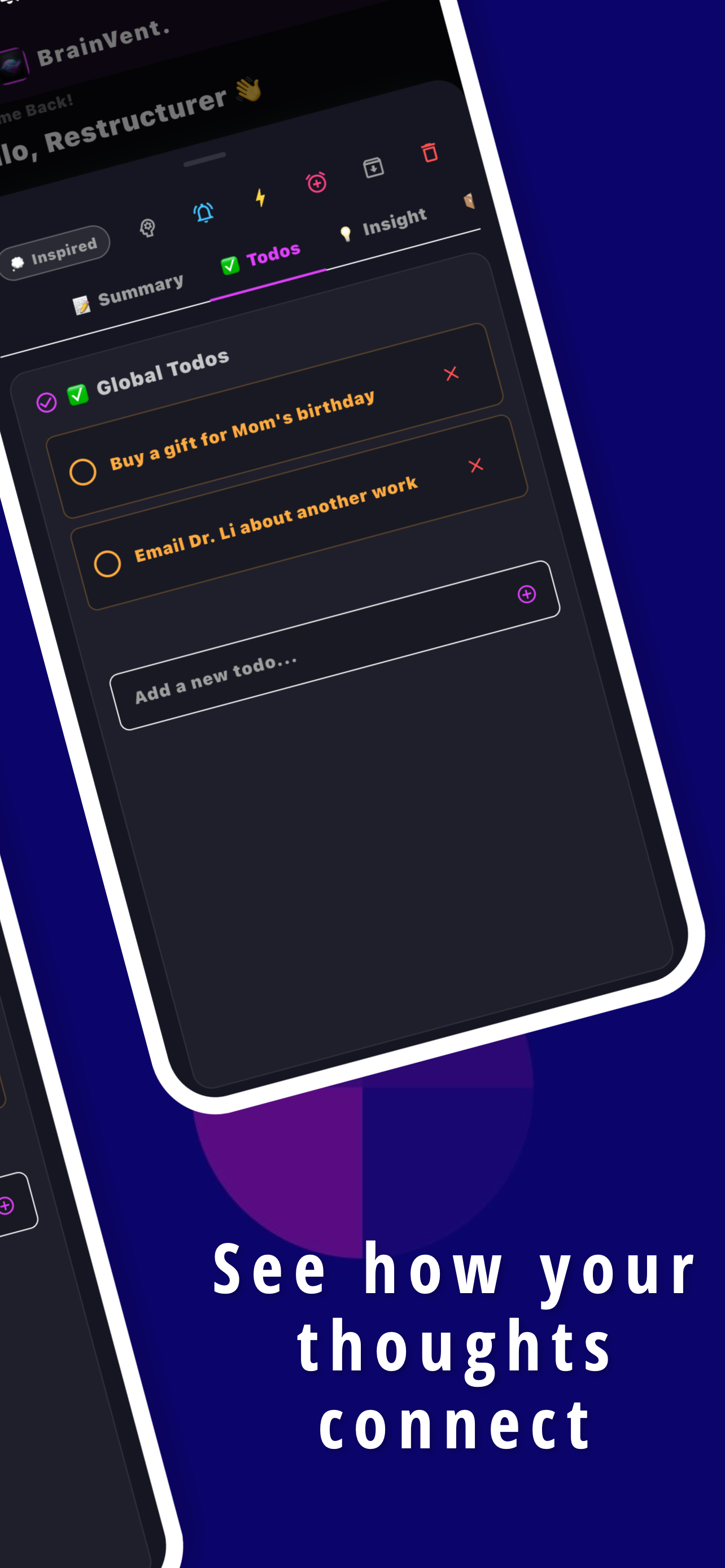 BrainVent - ADHD Brain Dump screenshot 3