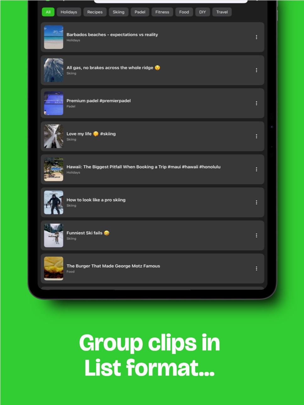 iPad screenshot