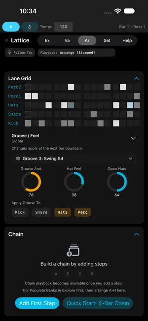 Lattice screenshot 3