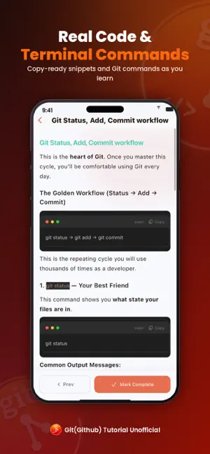 Git(Github) Tutorial screenshot 3
