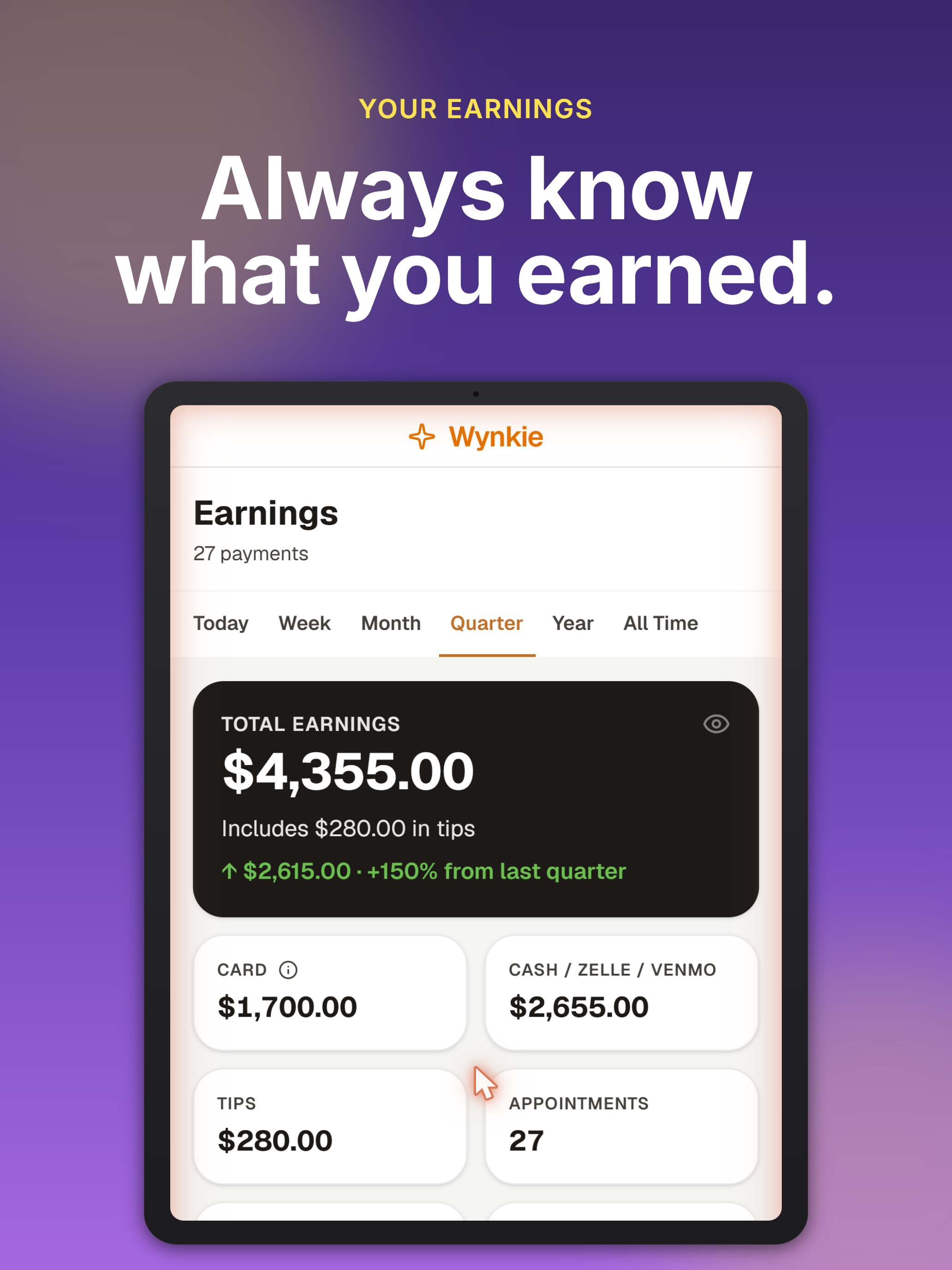 Wynkie: Booking & Payments screenshot 17