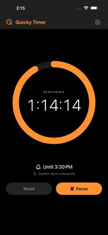 Quicky Timer Screenshot 3 of 3