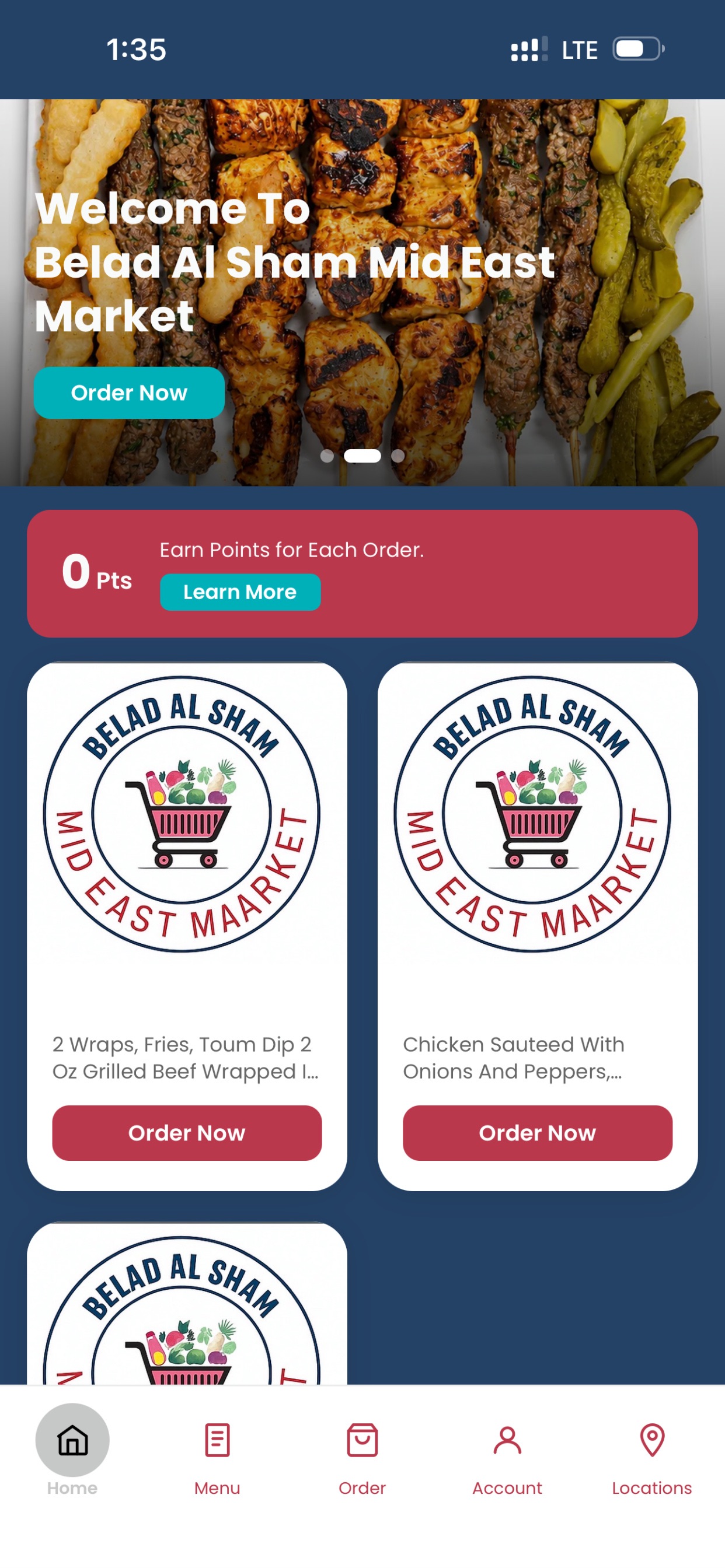 Screenshot 1 of Belad Al Sham Mid East Market