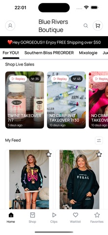 Blue Rivers Boutique Screenshot 2 of 4