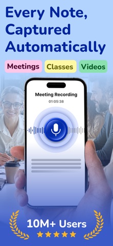 NoteBase: AI Notes, Transcribe Screenshot 1 of 9